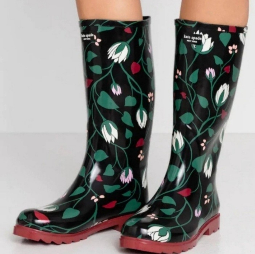 KATE SPADE Renata Floral Rain Boots